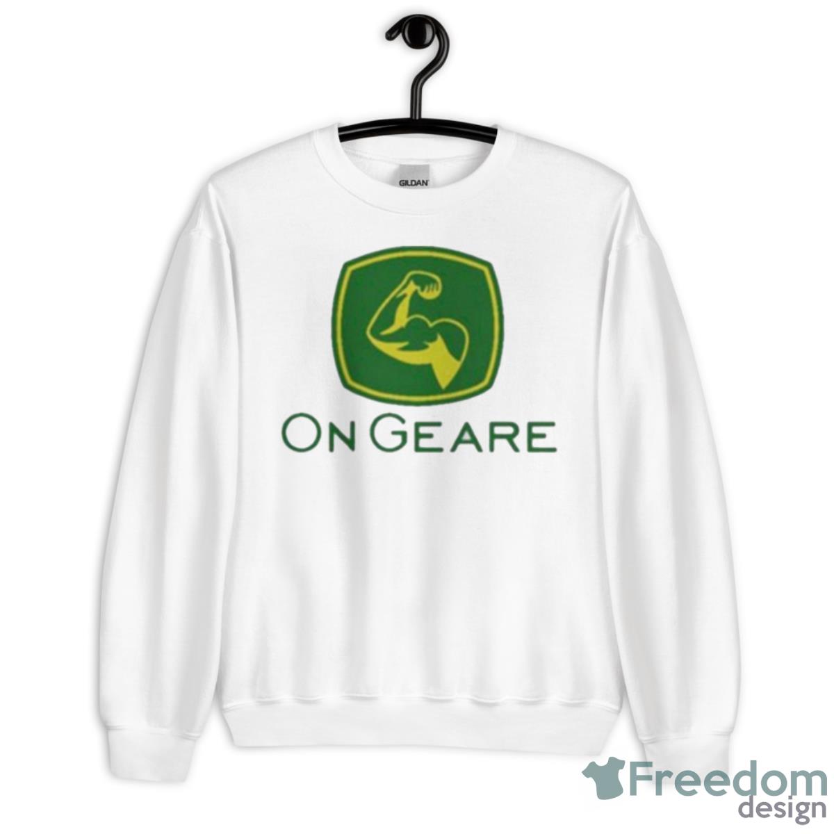 Bsl On Geare Shirt - Unisex Heavy Blend Crewneck Sweatshirt