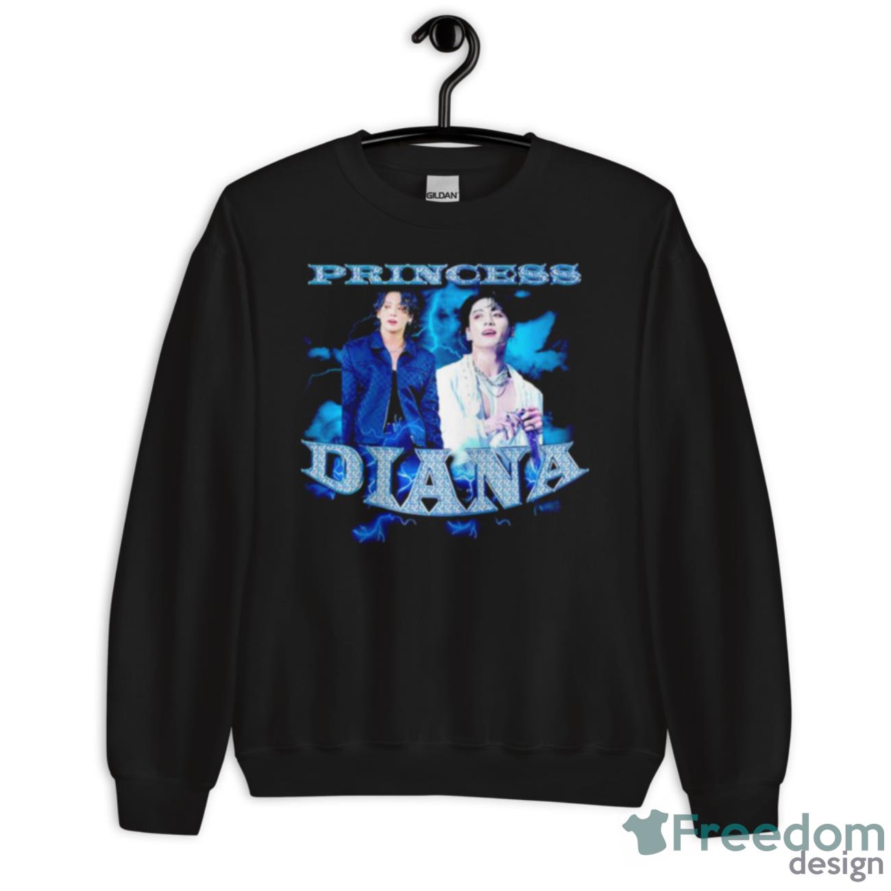 BTS V Princess Diana Shirt - Unisex Crewneck Sweatshirt