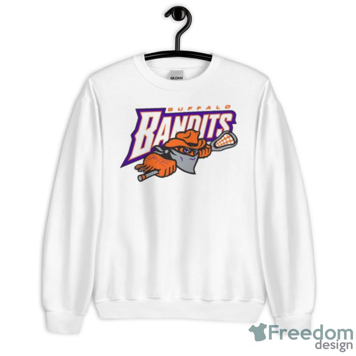 Buffalo Bandits Logo Lacrosse Shirt - Unisex Heavy Blend Crewneck Sweatshirt