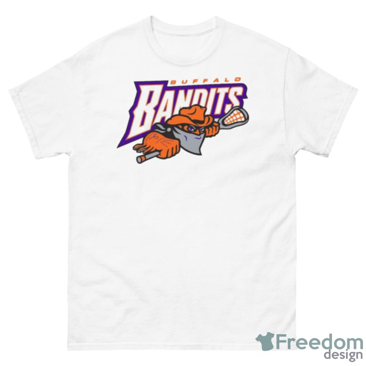 Buffalo Bandits Logo Lacrosse Shirt - 500 Men’s Classic Tee Gildan