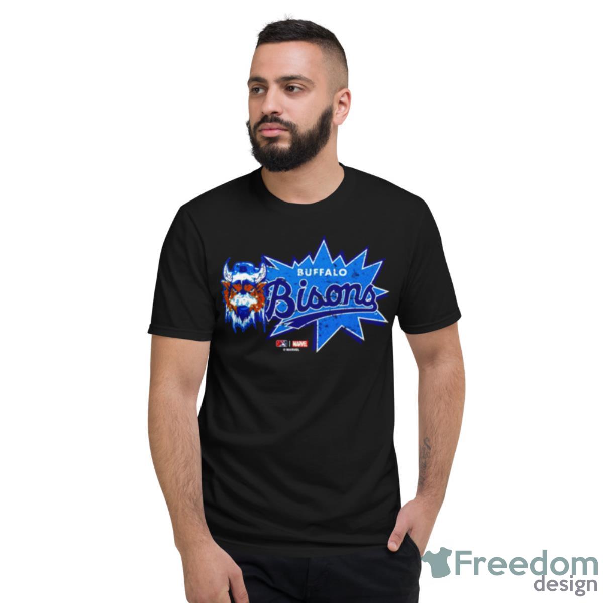 Buffalo Bisons Marvel’s Defenders Of The Diamond Shirt - Short Sleeve T-Shirt