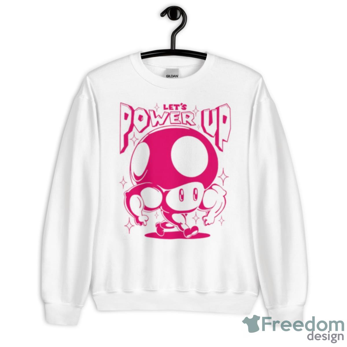 Buffshroom Let’s Power Up Shirt - Unisex Heavy Blend Crewneck Sweatshirt