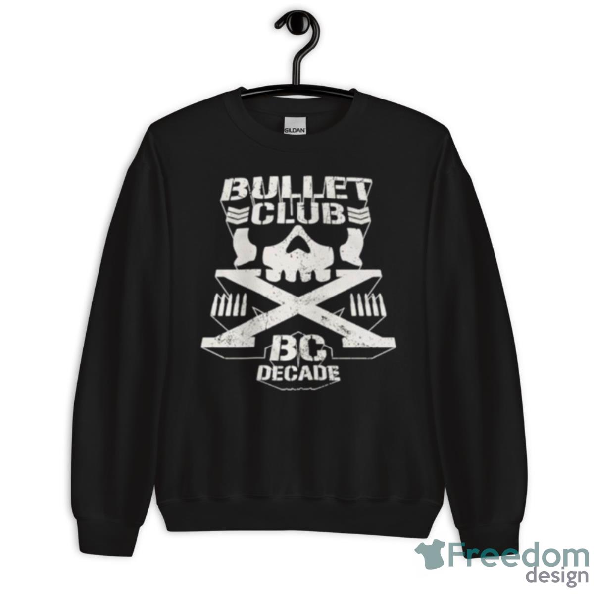 Bullet Club BC Decade Shirt - Unisex Crewneck Sweatshirt