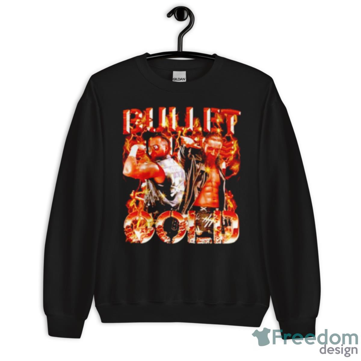 Bullet Club Gold Jay White And Juice Robinson Shirt - Unisex Crewneck Sweatshirt