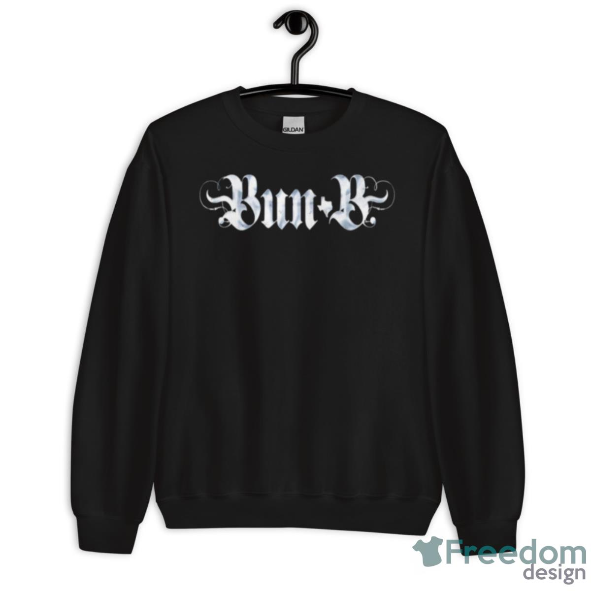 Bun B Retro Name Rap Design Shirt - Unisex Crewneck Sweatshirt