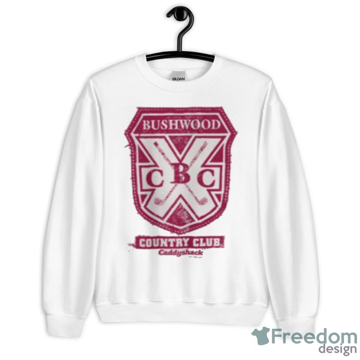 Bushwood Country Club Crest Caddyshack Shirt - Unisex Heavy Blend Crewneck Sweatshirt