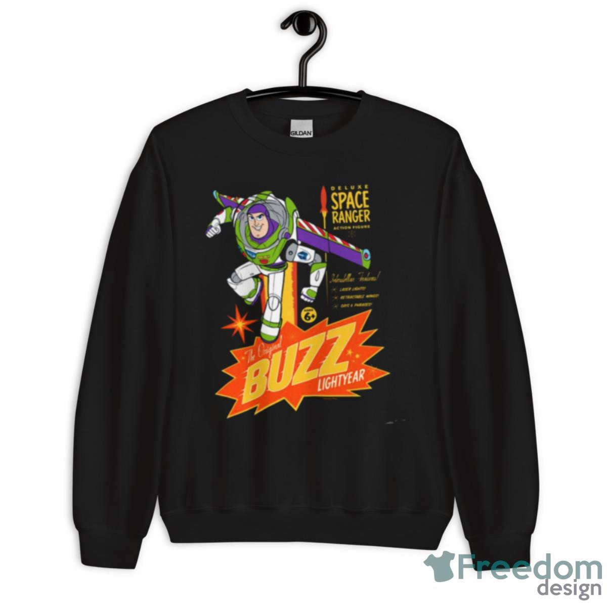 Buzz Lightyear Action Figure Ad Toy Story 4 Shirt - Unisex Crewneck Sweatshirt