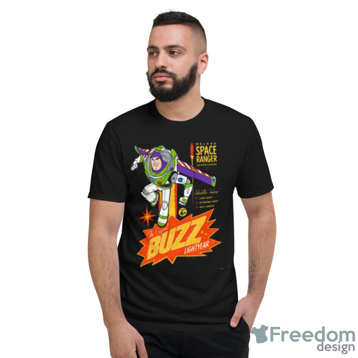 Buzz Lightyear Action Figure Ad Toy Story 4 Shirt - Short Sleeve T-Shirt