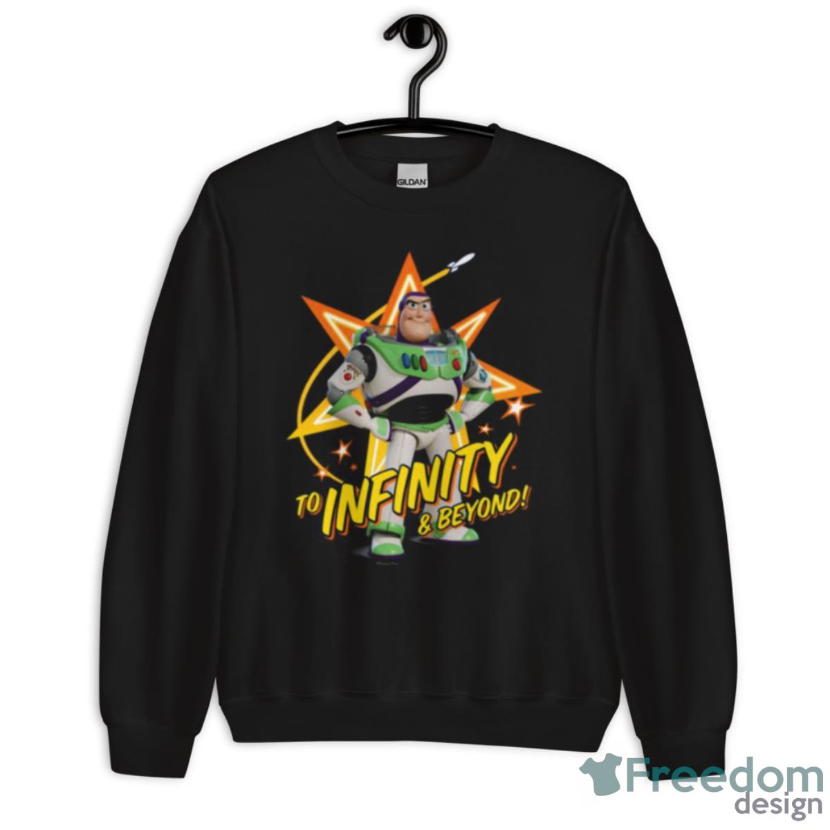 Buzz To Infinity & Beyond Stars Toy Story 4 Shirt - Unisex Crewneck Sweatshirt