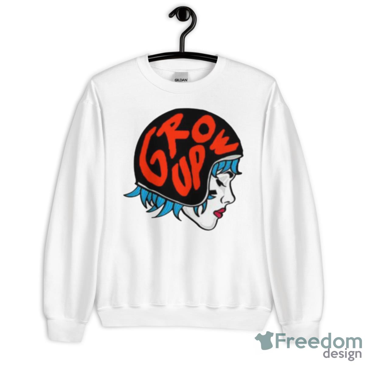 Cakil Helmet Grow Up Hayley Williams Shirt - Unisex Heavy Blend Crewneck Sweatshirt