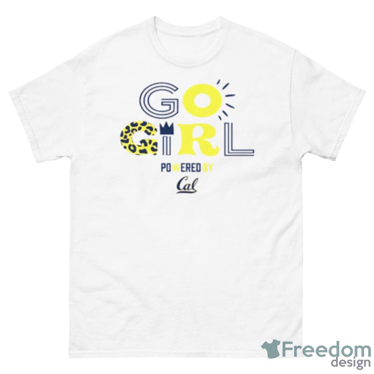 Cal Bears Gameday PoweredBy Go Girl Shirt - 500 Men’s Classic Tee Gildan