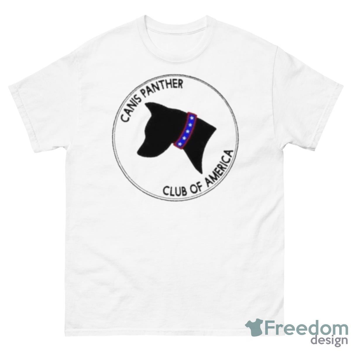 Canis Panther Club Of America Shirt - 500 Men’s Classic Tee Gildan