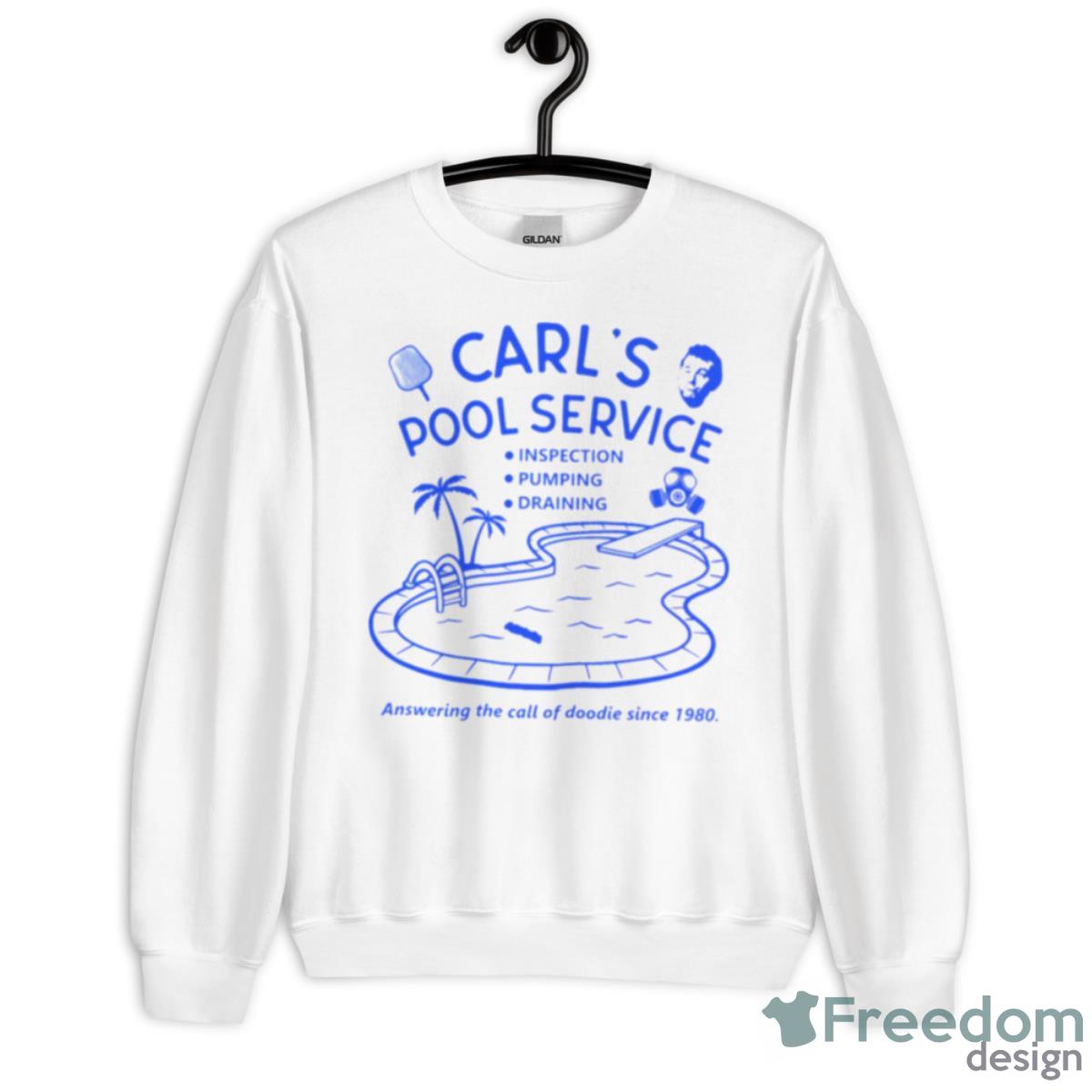 Carl’s Pool Service Caddyshack Shirt - Unisex Heavy Blend Crewneck Sweatshirt