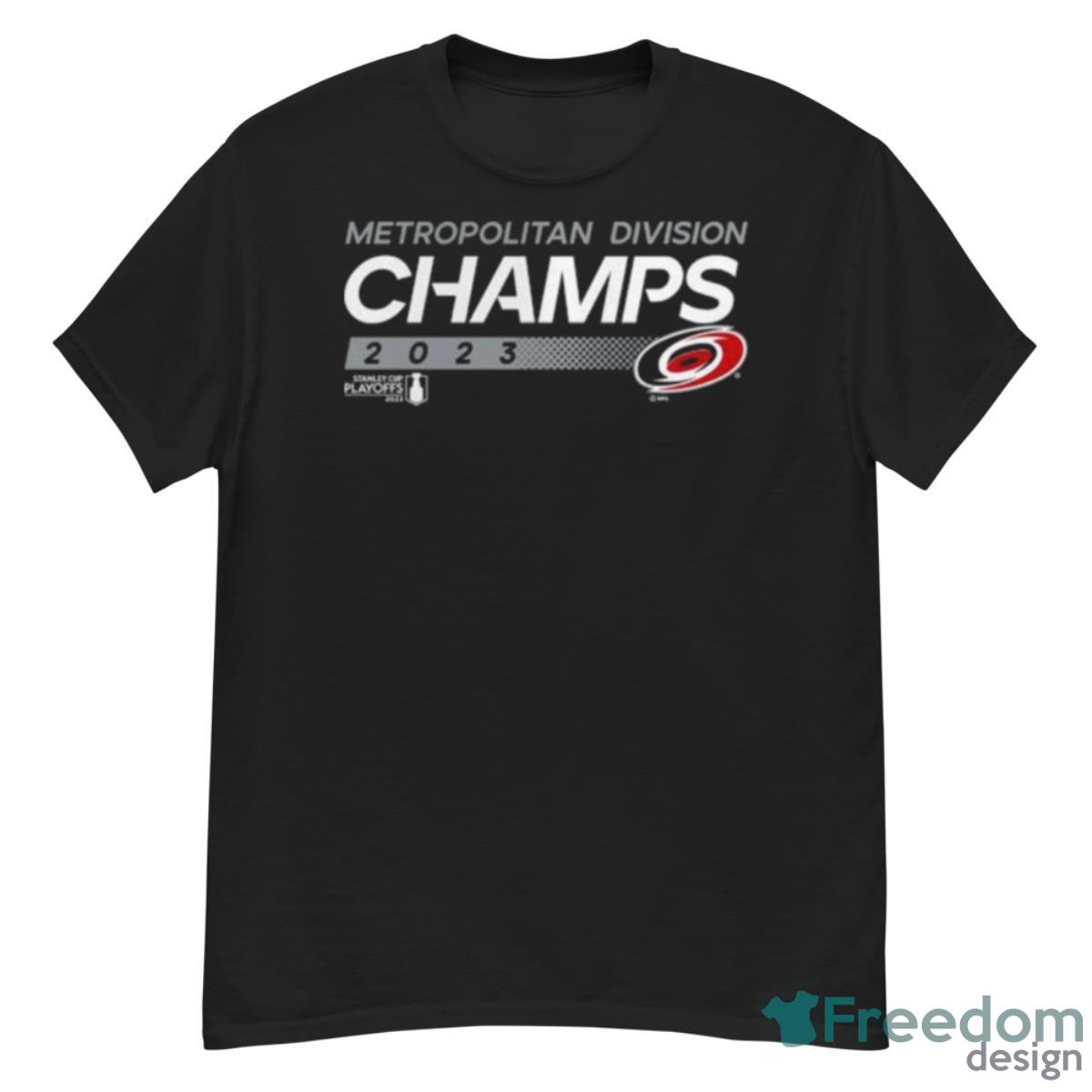 Carolina Hurricanes 2023 Metropolitan Division Champions Shirt - G500 Men’s Classic T-Shirt