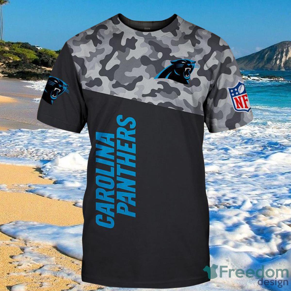 Carolina Panthers Military Shirt 3D For Men And Women Product Photo 1