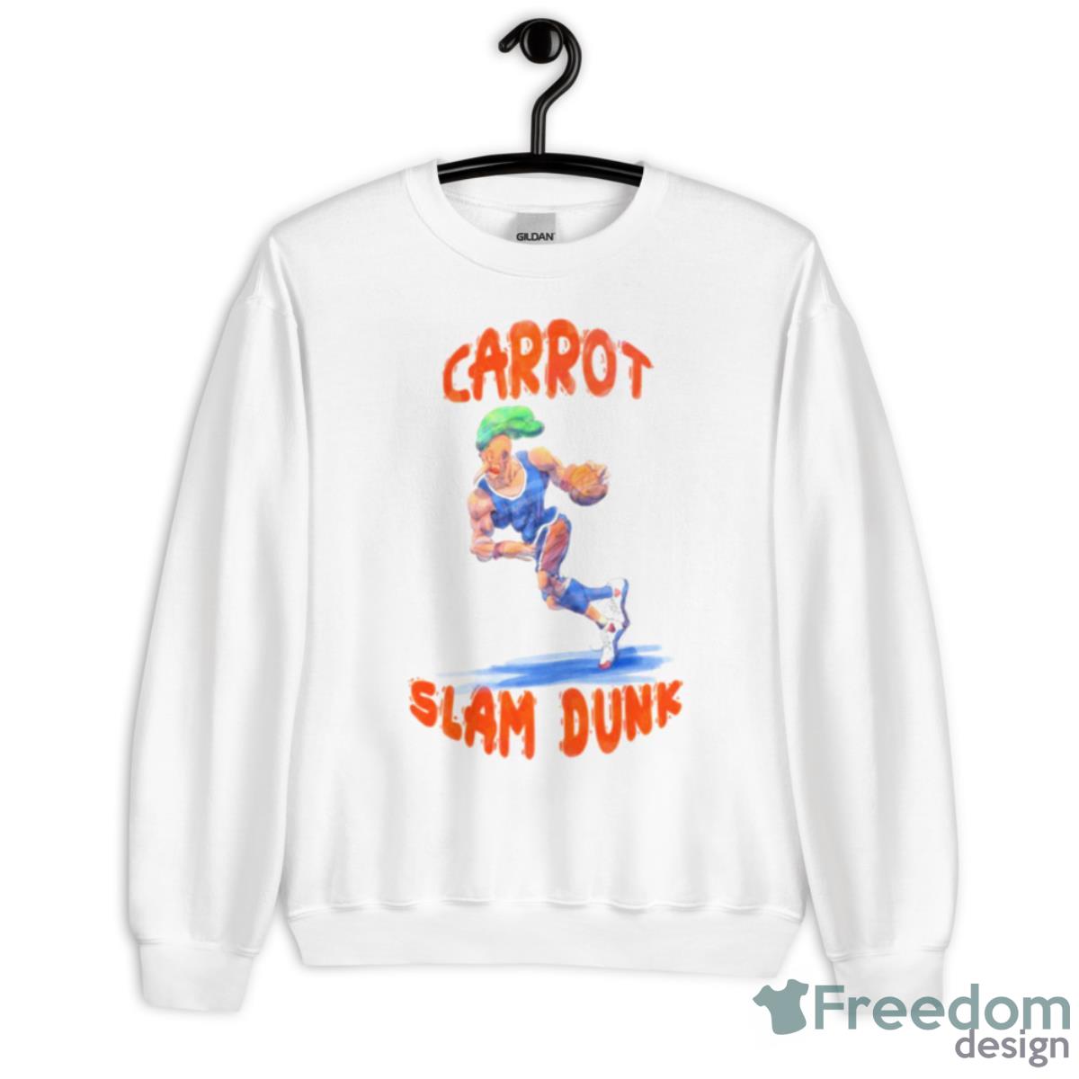 Carrot Slam Dunk Shirt - Unisex Heavy Blend Crewneck Sweatshirt