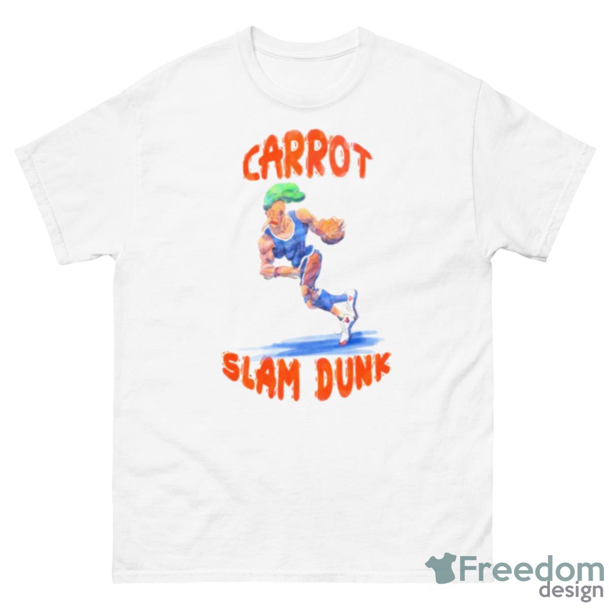 Carrot Slam Dunk Shirt - 500 Men’s Classic Tee Gildan