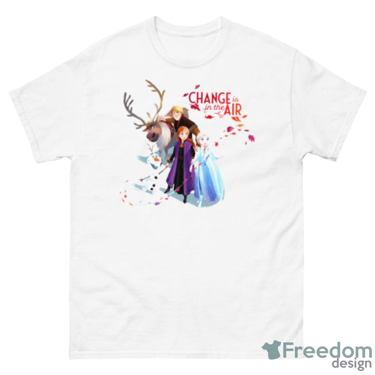 Cartoon Anna Elsa & Friends Change Frozen Shirt - 500 Men’s Classic Tee Gildan