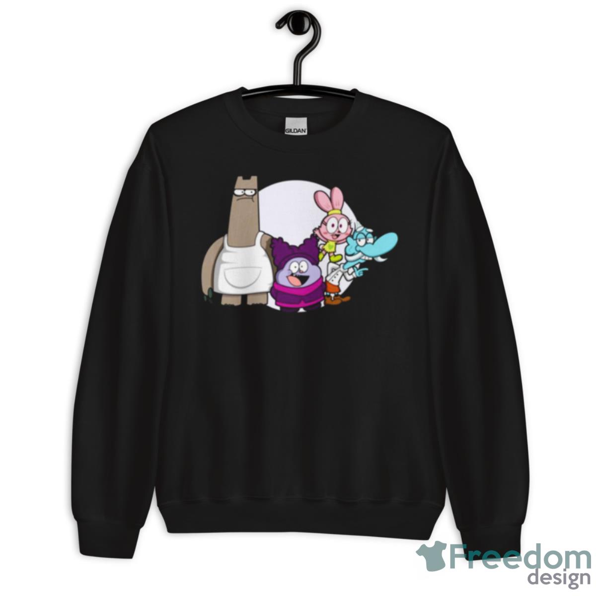 Cartoon Logo Chowder Shirt - Unisex Crewneck Sweatshirt