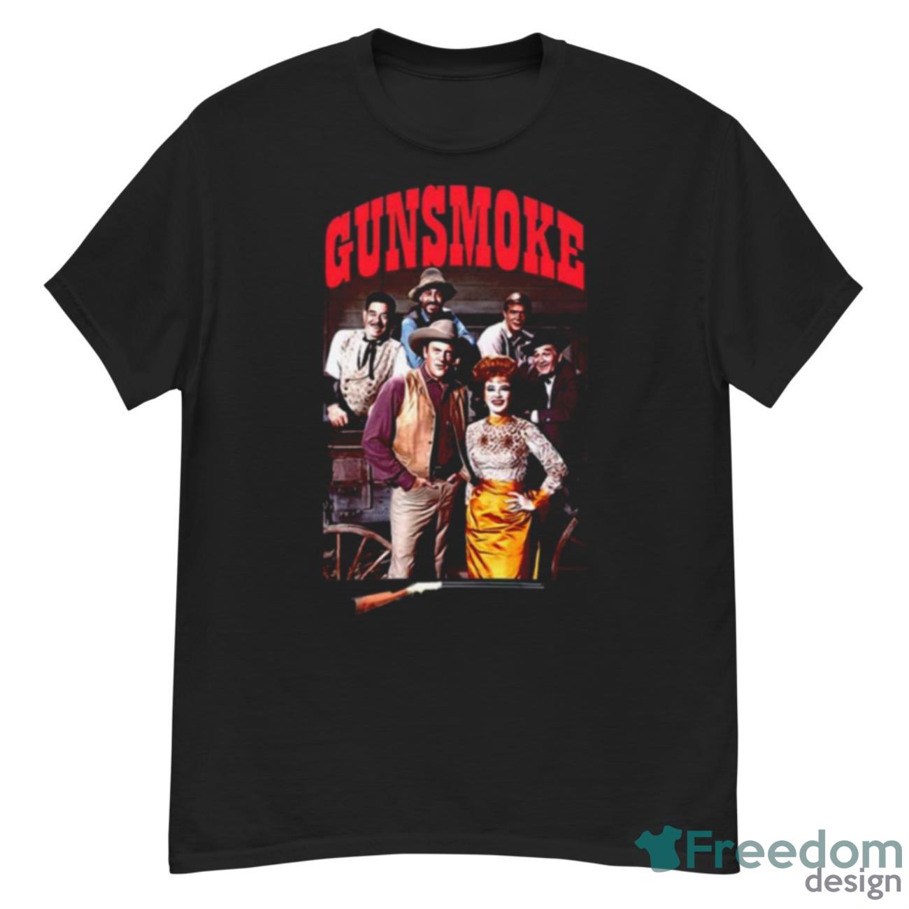 Cast Of Gunsmoke Mat Dillon And Kitty Doc And Festus Shirt - G500 Men’s Classic T-Shirt