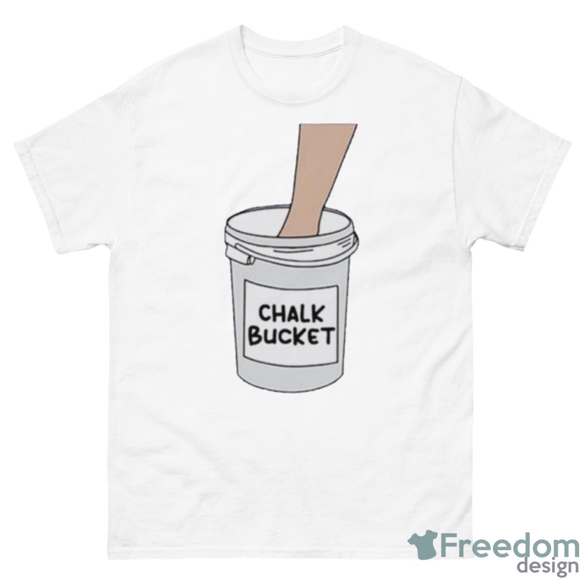 Chalk Bucket Shirt - 500 Men’s Classic Tee Gildan