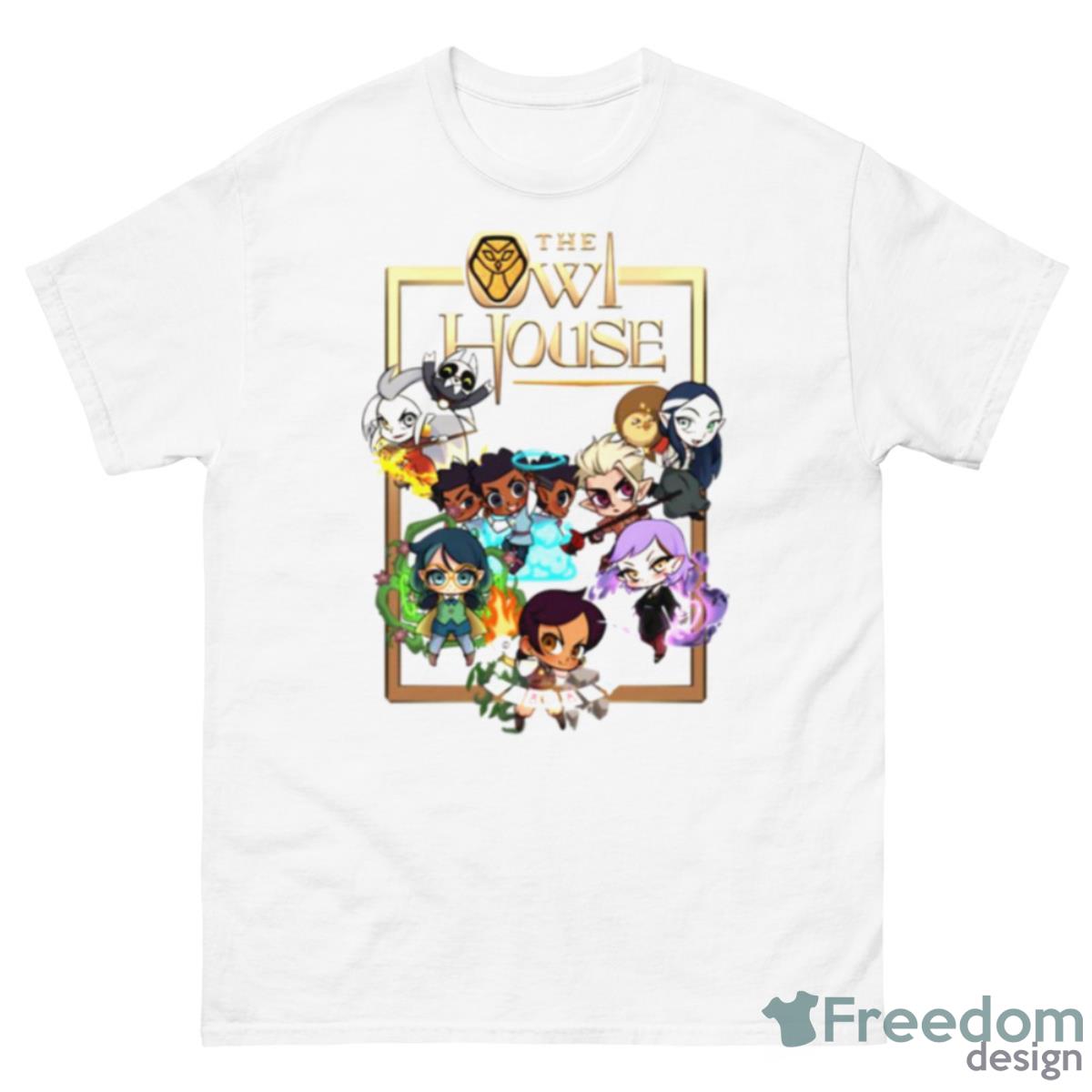 Characters Of The Owl House Golden Guard Chibi Artwork Shirt - 500 Men’s Classic Tee Gildan