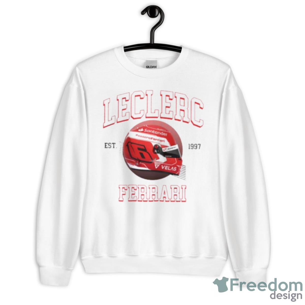 Charles Leclerc Formula One Racing Team Shirt - Unisex Heavy Blend Crewneck Sweatshirt