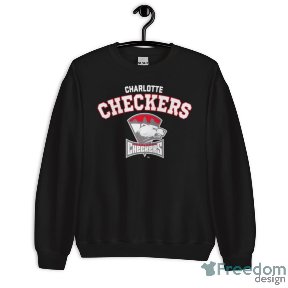 Charlotte Checkers Toddler Arch Shirt - Unisex Crewneck Sweatshirt