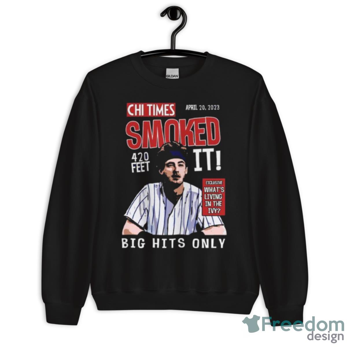 CHI Times Cody Bellinger Smoked It Chicago Apparel Shirt - Freedomdesign