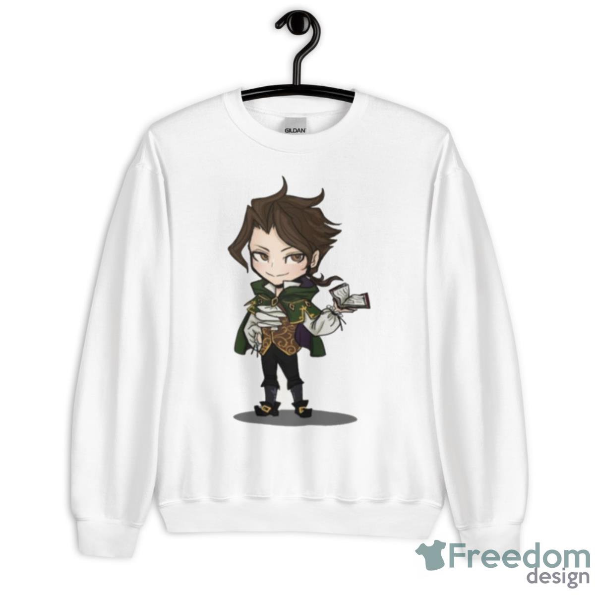 Chibi Chaotic Neutral Octopath Traveler Shirt - Unisex Heavy Blend Crewneck Sweatshirt