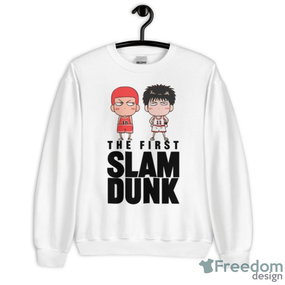 Chibi The First Slam Dunk Slam Dunk Movieanime Shirt - Unisex Heavy Blend Crewneck Sweatshirt