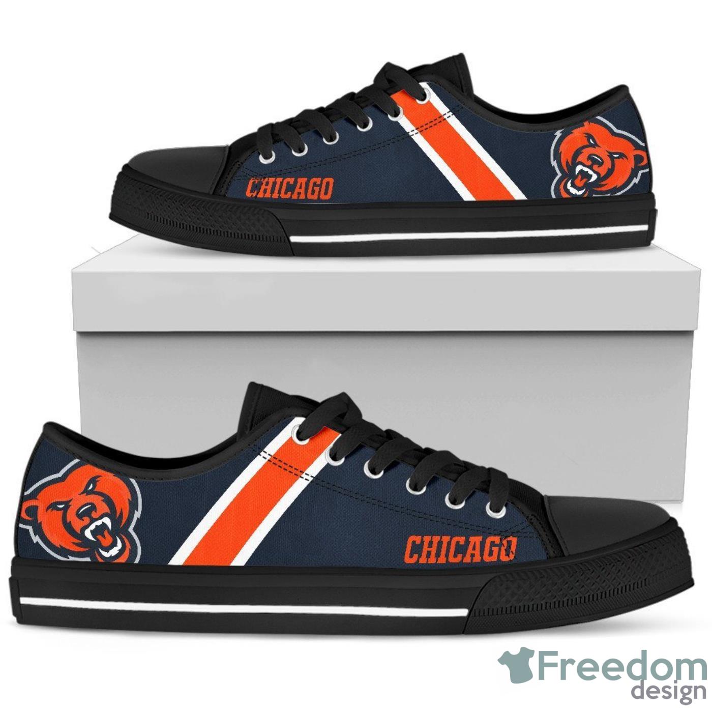 Chicago Bears NFL Low Top Canvas Shoes For Men And Women Product Photo 1
