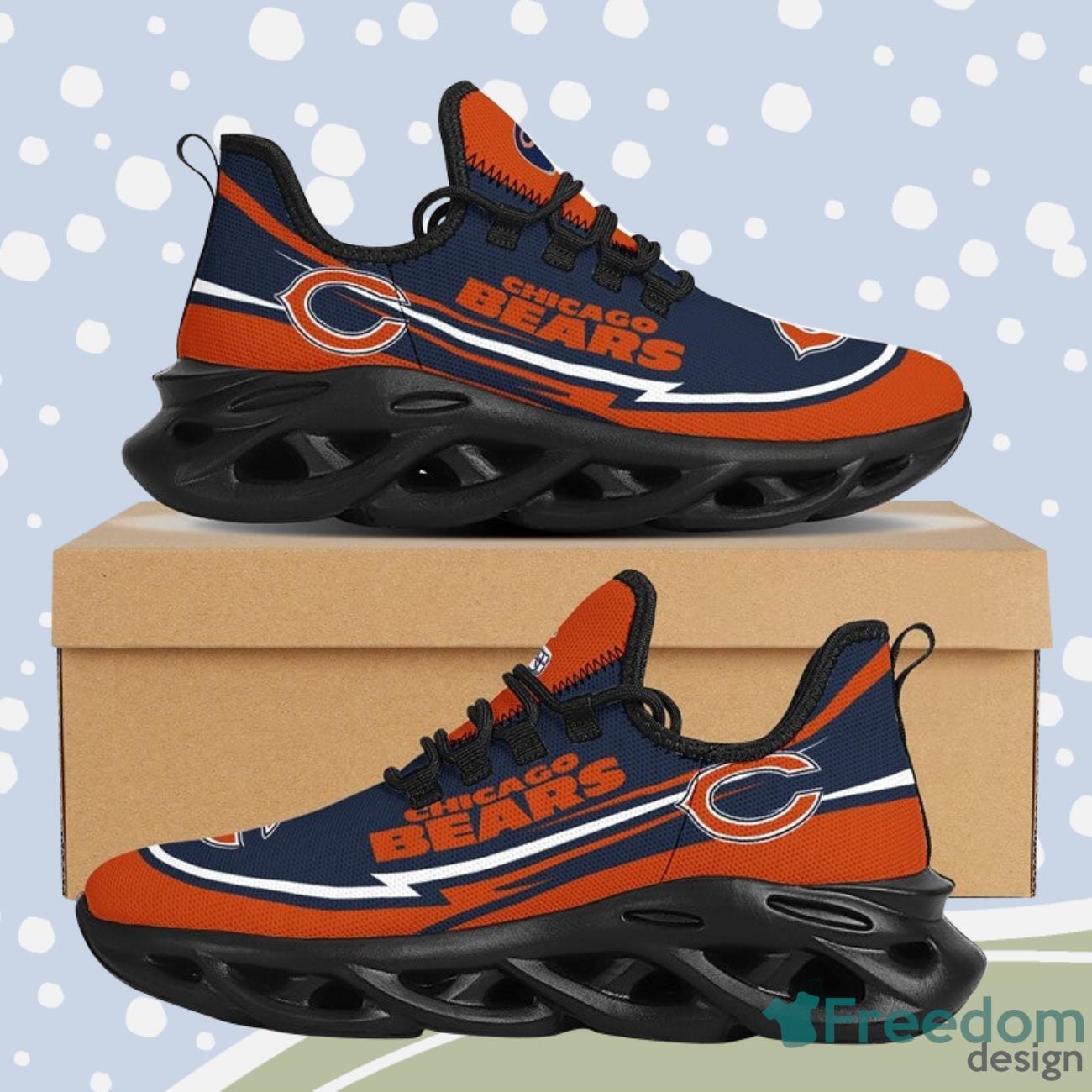 Chicago Bears NFL Max Soul Running Shoes For Fan Product Photo 1