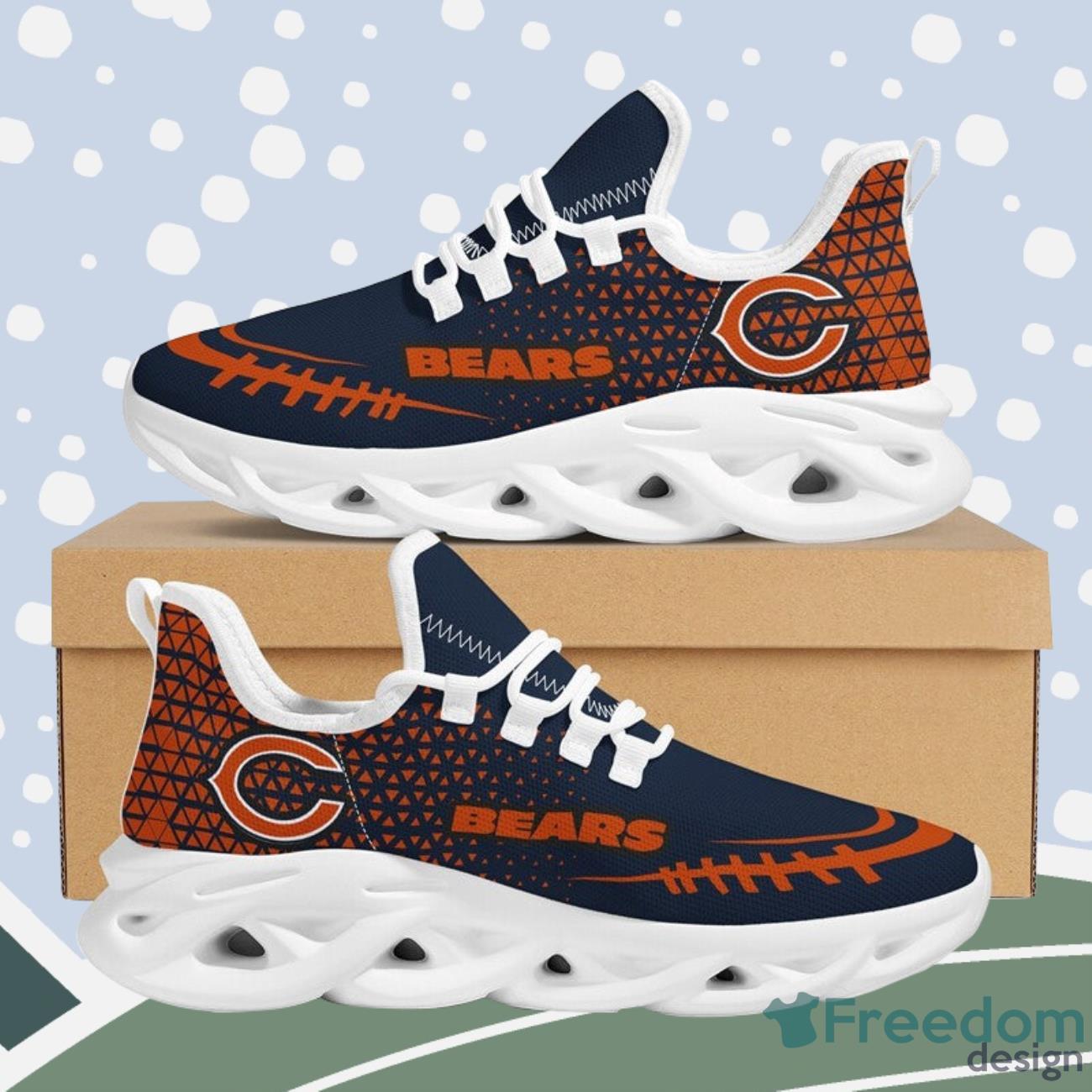 Chicago Bears NFL Max Soul Running Shoes For Men And Women Product Photo 2