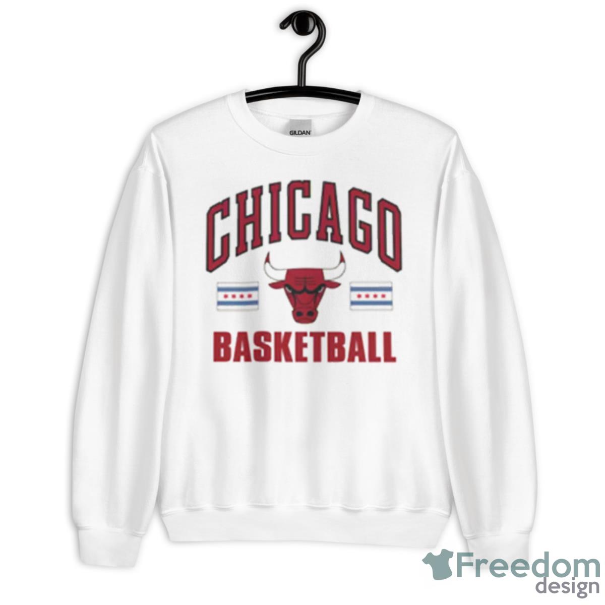 Chicago Bulls ’47 2023 City Edition Backer Franklin Shirt - Unisex Heavy Blend Crewneck Sweatshirt