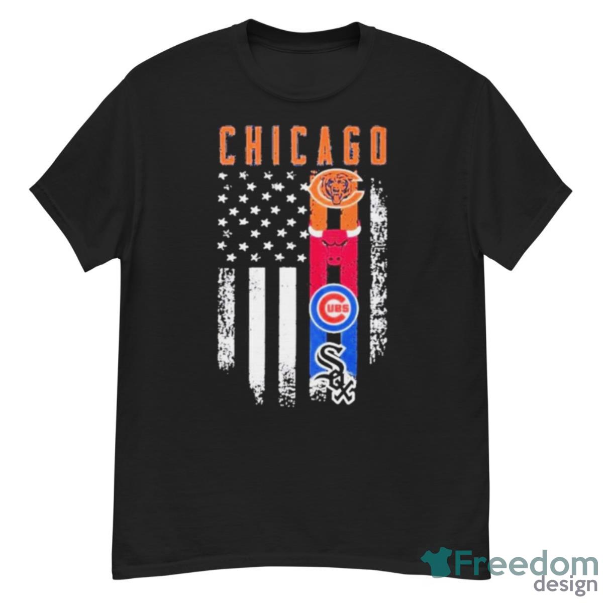 Chicago Bulls Ubs Sox Vintage Flag Shirt - G500 Men’s Classic T-Shirt