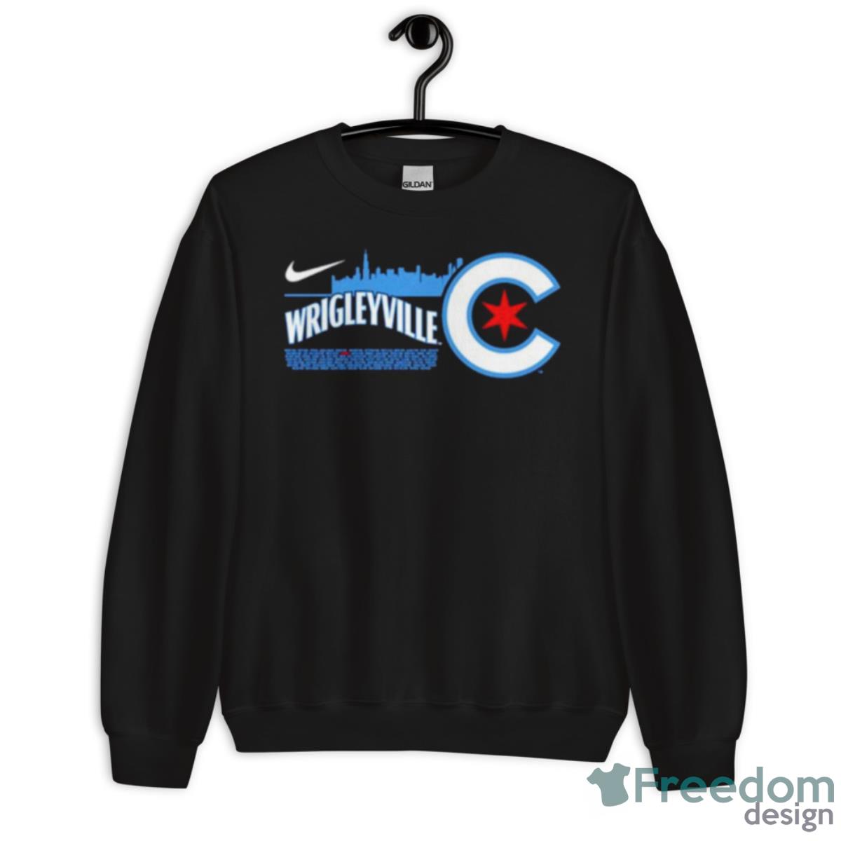 Chicago Cubs Nike City Connect Graphic Shirt - Unisex Crewneck Sweatshirt