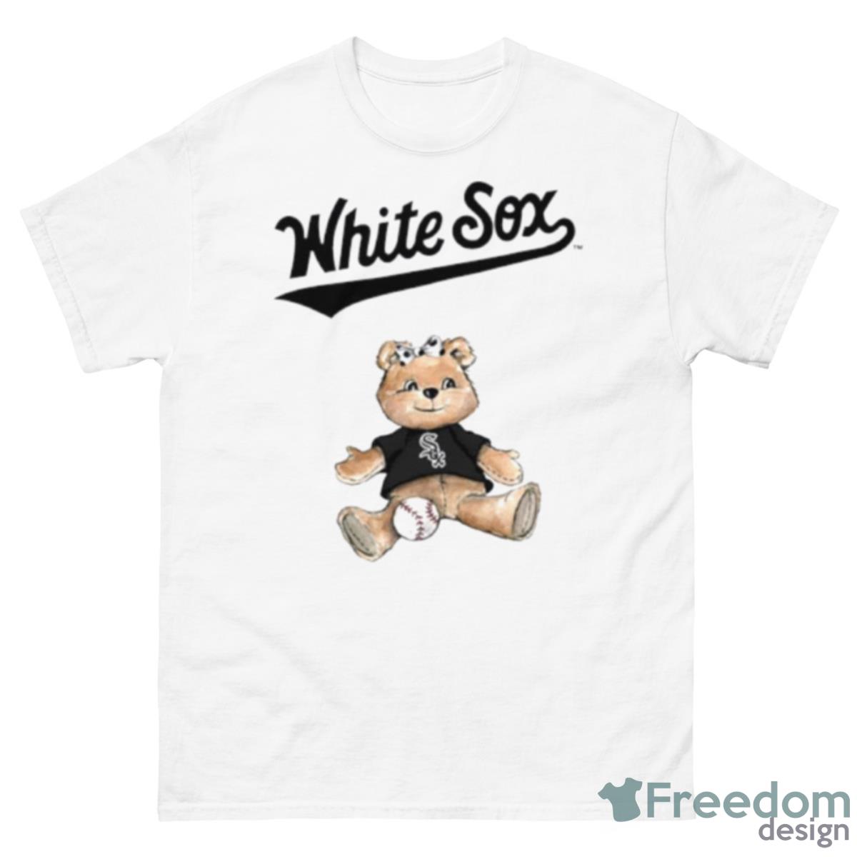 Chicago White Sox Infant Girl Teddy Shirt - 500 Men’s Classic Tee Gildan