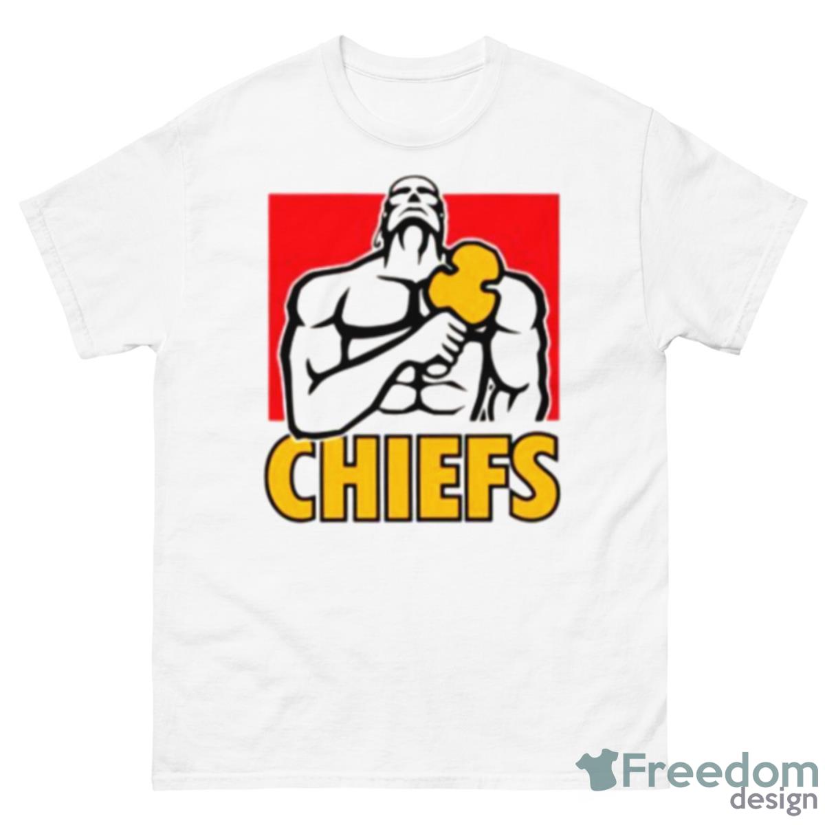 Chiefs Rugby Graphic Shirt - 500 Men’s Classic Tee Gildan