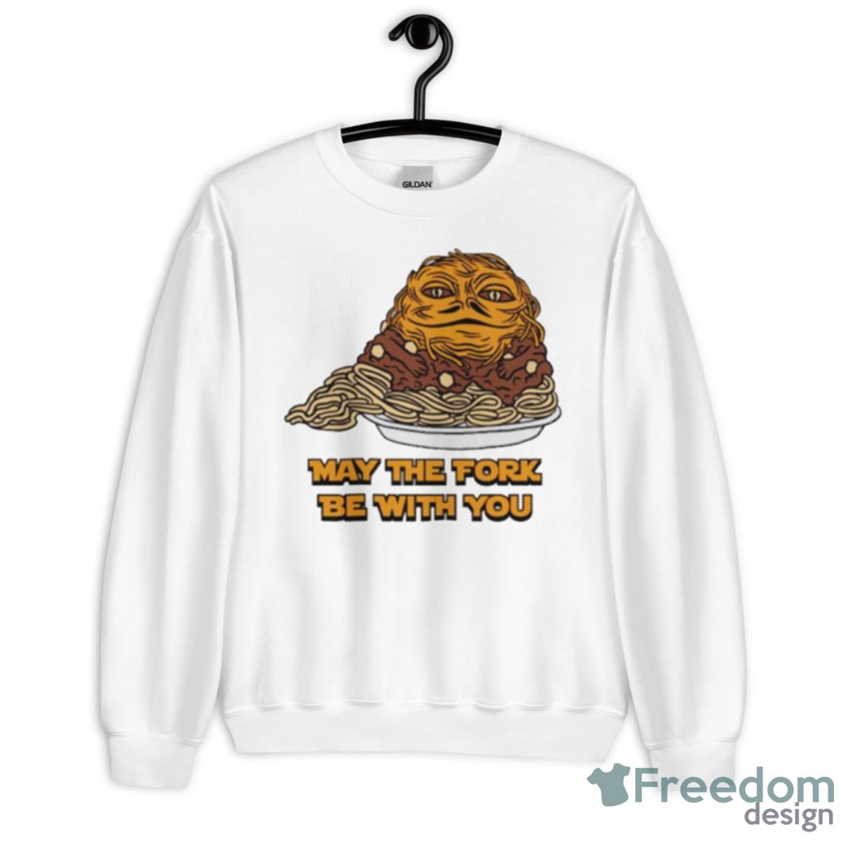 Chili The Hutt May The Fork Be With You Shirt - Unisex Heavy Blend Crewneck Sweatshirt