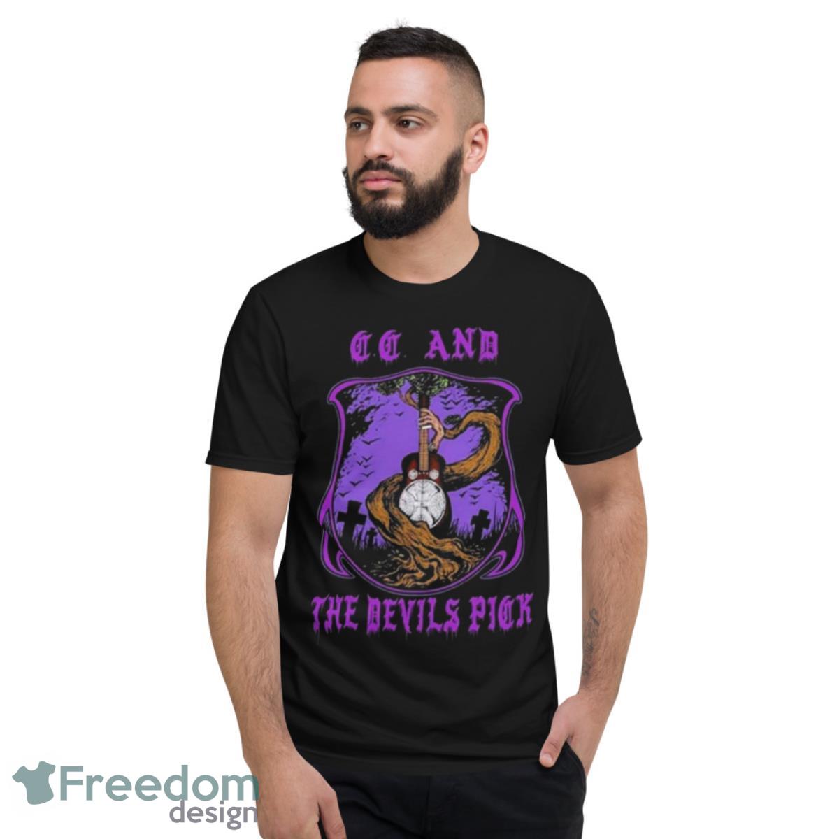 Chris Charles Introduces CC And The Devils Pick With My Friend The Crow Shirt - Short Sleeve T-Shirt