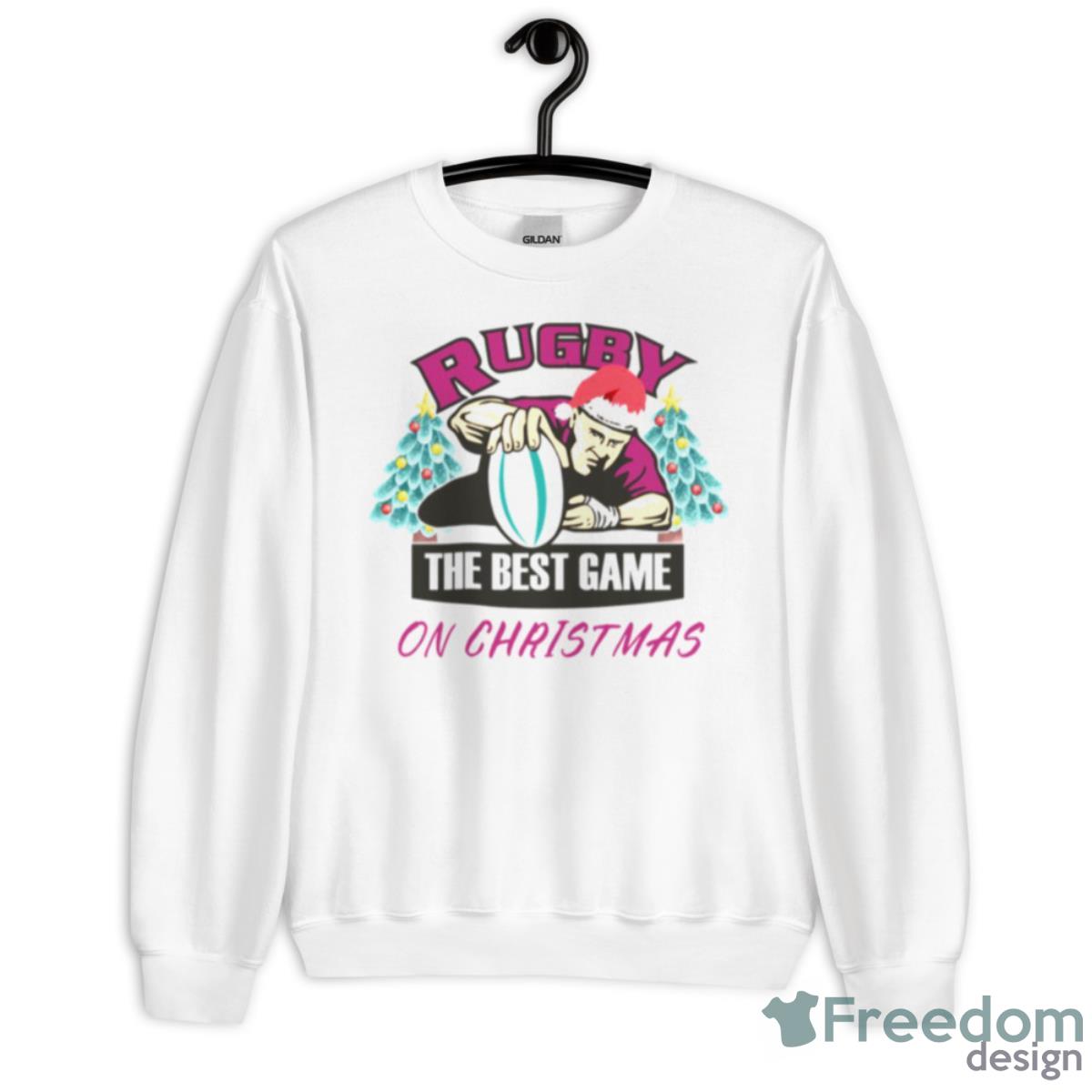 Christmas Funny Meme Rugby Shirt - Unisex Heavy Blend Crewneck Sweatshirt