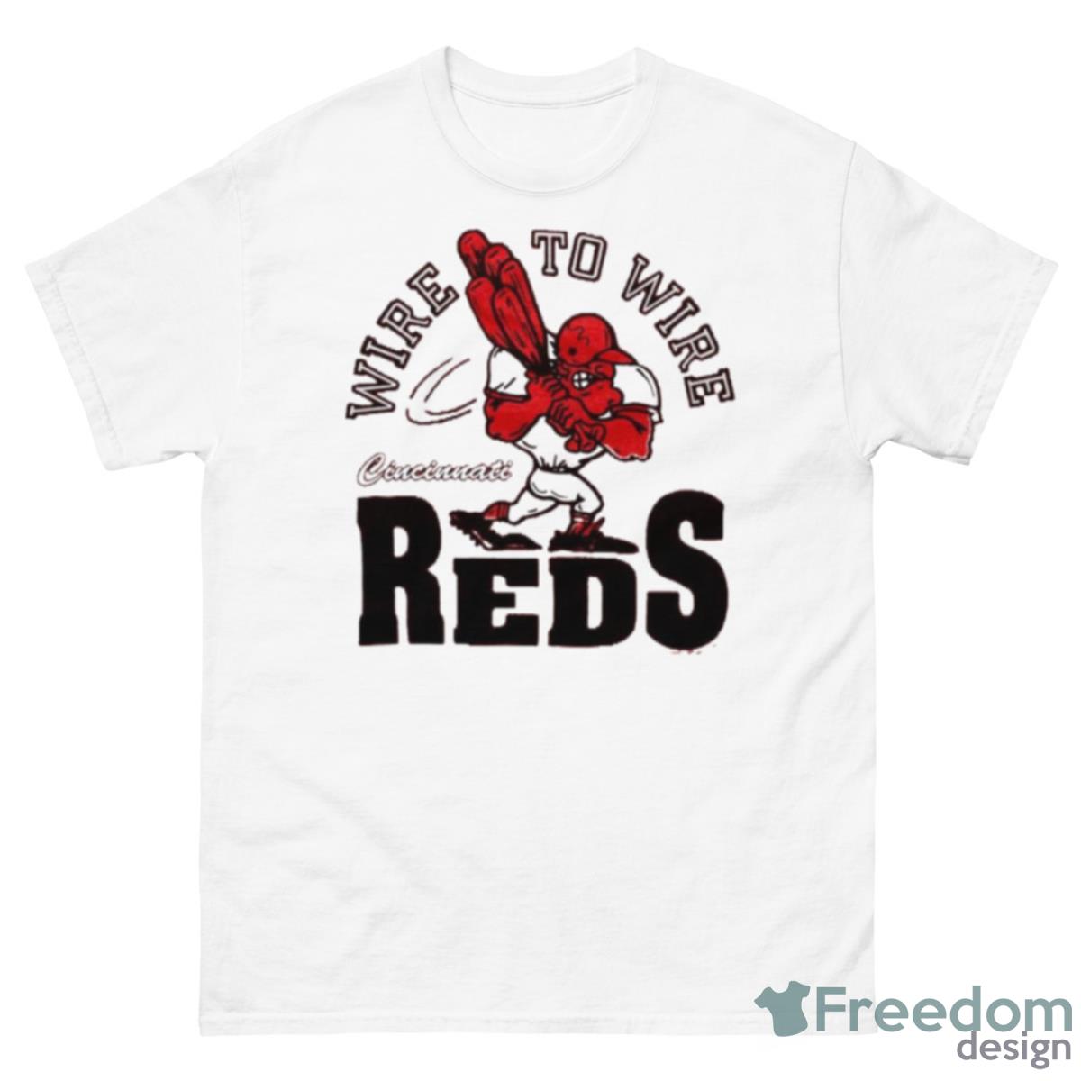 Cincinnati Reds Wire To Wire Shirt - 500 Men’s Classic Tee Gildan