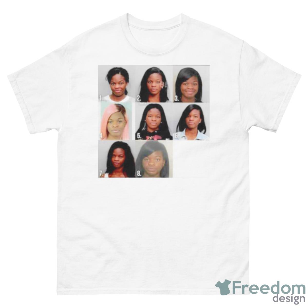 City Girls’ Jt Wearing Jt’s 8 Mugshots Shirt - 500 Men’s Classic Tee Gildan