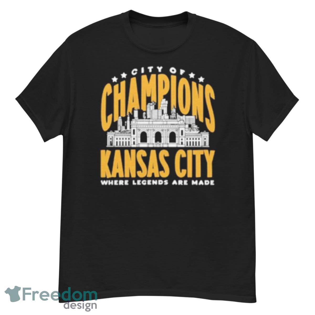 City Of Champions Kansas City Where Legends Are Made Shirt - G500 Men’s Classic T-Shirt