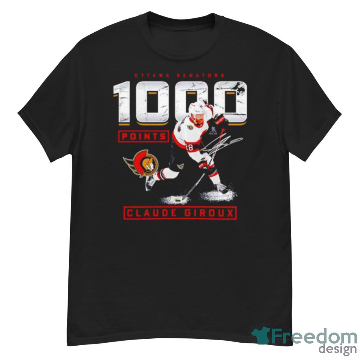 Claude Giroux Ottawa Senators 1000 Career Points signature shirt - G500 Men’s Classic T-Shirt