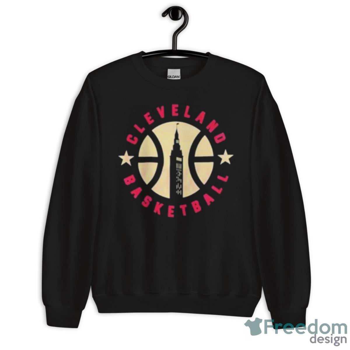 Cleveland Basketball Logo 2023 Shirt - Unisex Crewneck Sweatshirt