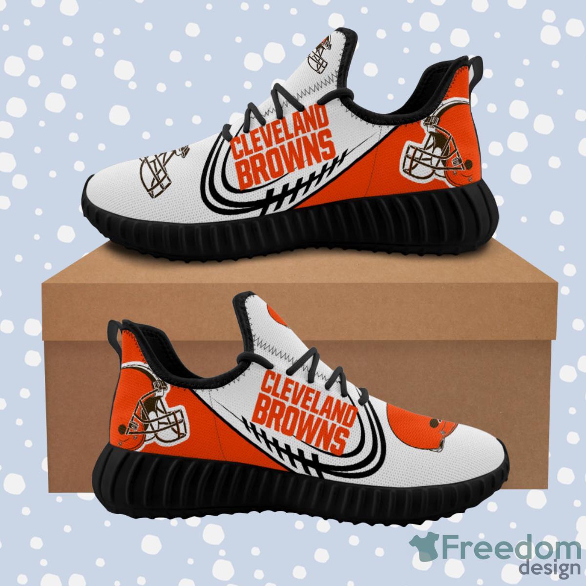 Cleveland Browns Sneakers Big Logo Reze Shoes Product Photo 1