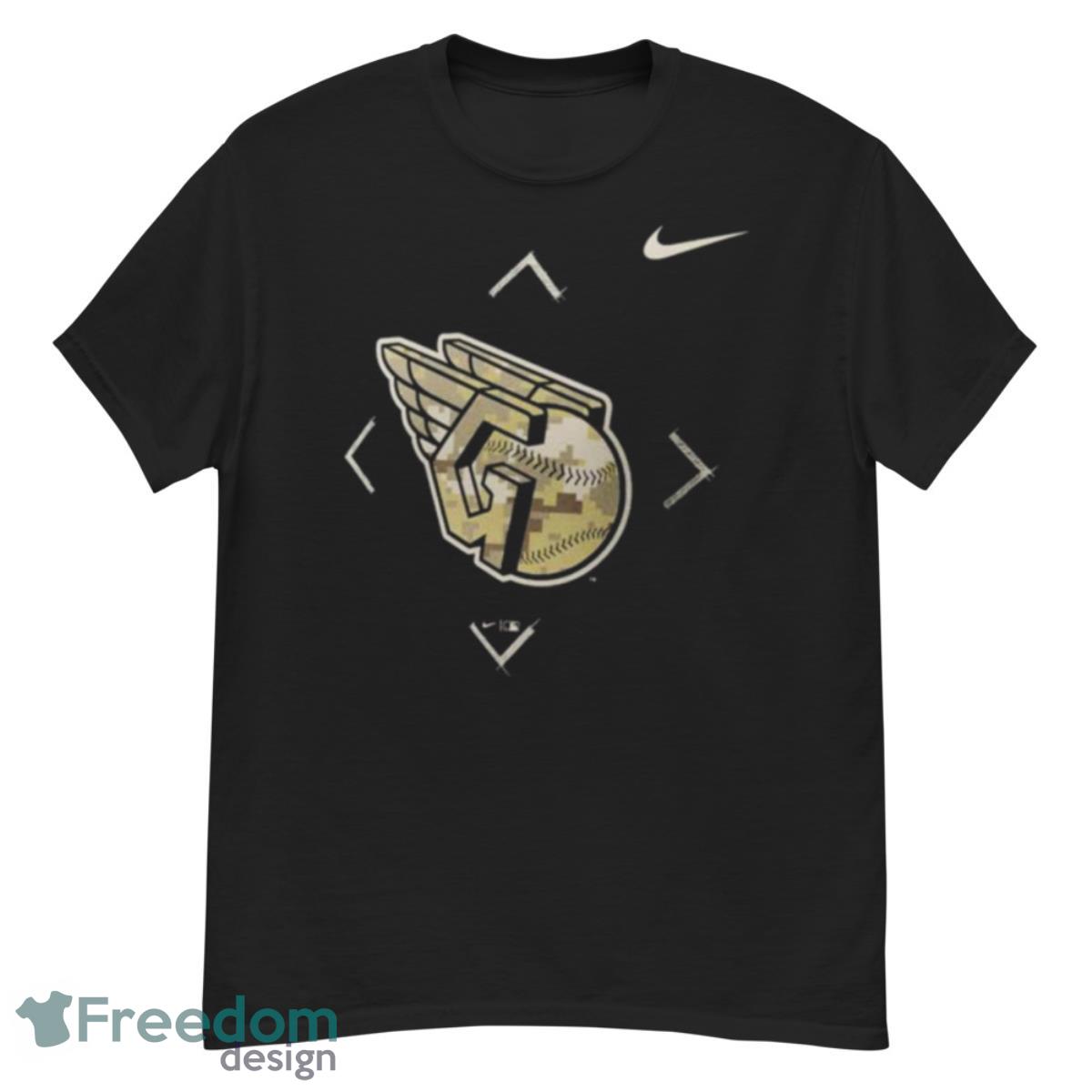 Cleveland Guardians Nike Camo Logo 2023 Shirt - G500 Men’s Classic T-Shirt