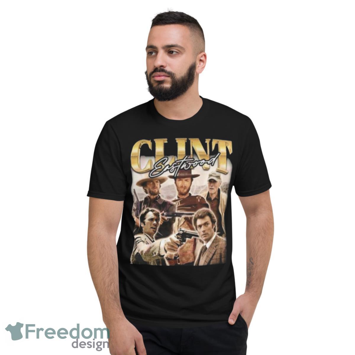 Clint Eastwood Vintage Shirt - Short Sleeve T-Shirt